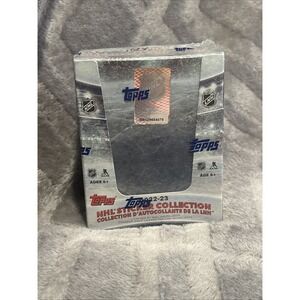 2022-23‎ Topps NHL Sticker Collection Box FACTORY SEALED